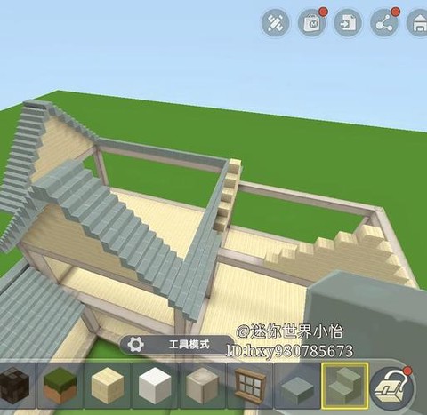 怎么在迷你世界做别墅[图2]
