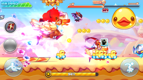 天天酷跑多人对战怎么卡滑翔[图1]